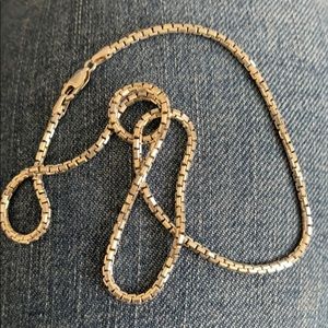 Silver necklace